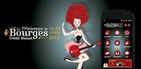 Application Printemps de Bourges 2012 sur Android